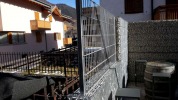 gabbioni per recinzioni larghezza 25 cm - altezza 200 - 100 cm