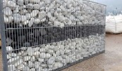 gabbioni per recinzioni larghezza 25 cm - altezza 200 - 100 cm  GJMSTEEL