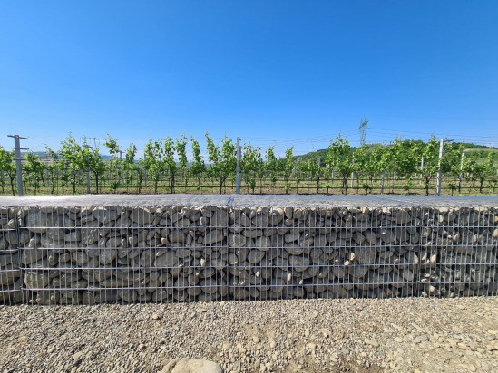 Recinzione in gabbionata Wall Stone - Bio Soil Expert